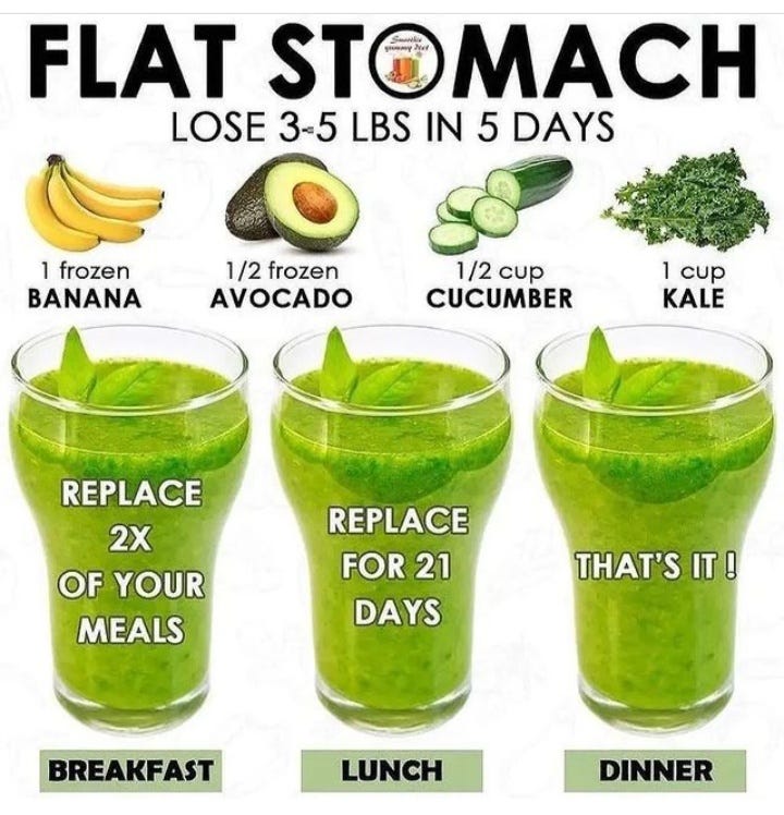 2-Week Diet Plan Flat Stomach Weight Loss Smoothie Recipes