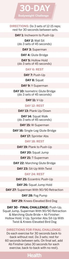 30-Day Calisthenics Workout Plan for Beginners