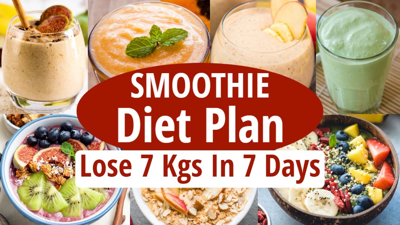 7 Day Smoothie Weight Loss Diet Plan Pdf